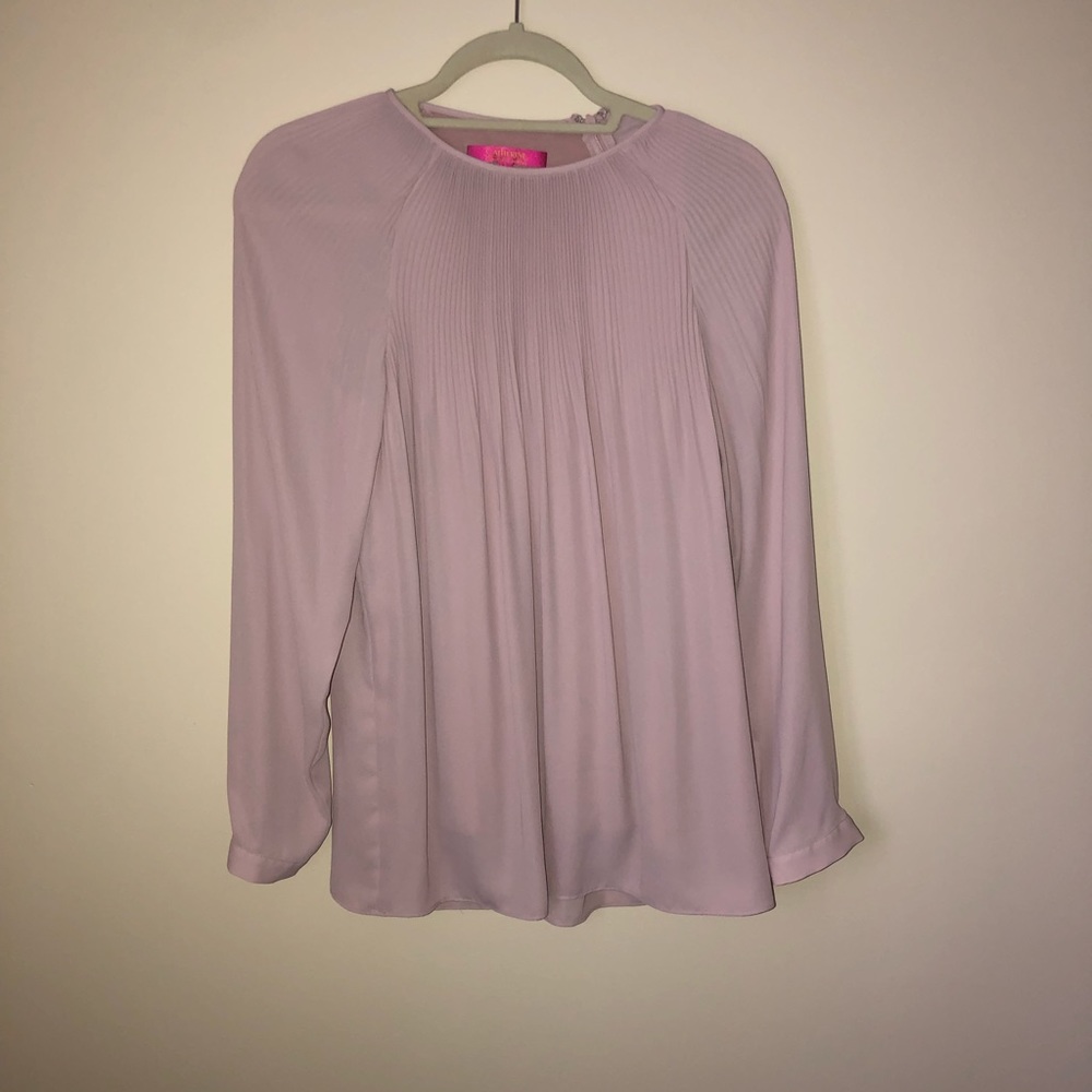 Silky dress top